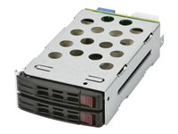 Supermicro - Compartiment pour lecteur de support de stockage - 2.5" - noir MCP-220-82616-0N