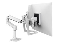 Ergotron LX - Composant de montage (poignée) - direct double - blanc - montable sur bras - pour P/N: 45-489-216 98-037-062